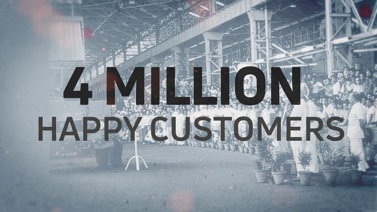 #WeLoveYou4Million - Tata Motors Journey